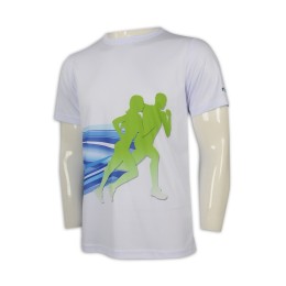 T960 訂購吸濕排汗短袖T恤 設計跑步運動T恤 T恤專門店    白色 團服 T960 訂購吸濕排汗短袖T恤 設計跑步運動T恤 T恤專門店    白色 團服